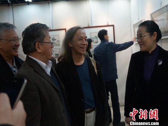 丰子恺与台湾漫画家蔡志忠漫画作品在上海联展