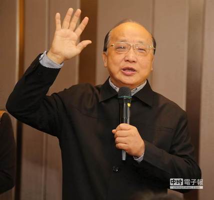 台中市長胡志強。（本報系資料照片 盧金足攝）