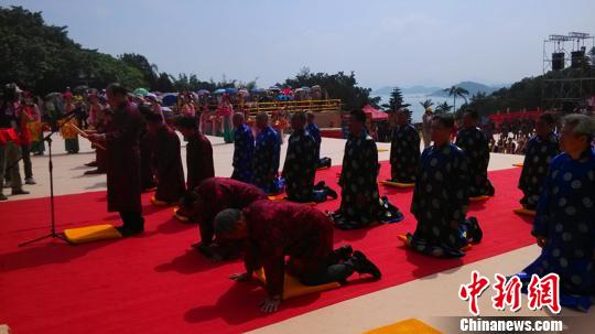 海峡两岸关帝文化旅游节在福建东山开幕