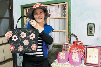 上海姑娘嫁到台湾当村妇做客家布艺品受欢迎