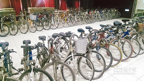 男子7年盗57辆自行车只偷不骑当收藏（图）