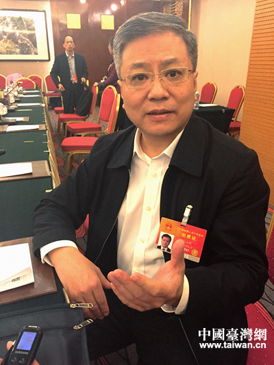台籍代表孔令智：服贸协议终会获得台湾民众认可