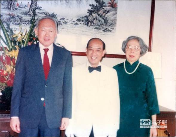 李光耀唯一在圆山饭店拍摄照片