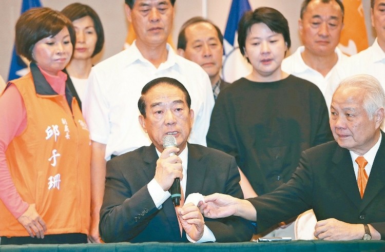 国民党高层：若宋楚瑜参选 对蓝营影响大于绿营