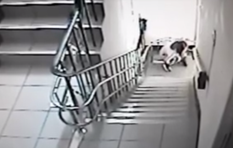 台湾女子在楼梯道大便遭曝光