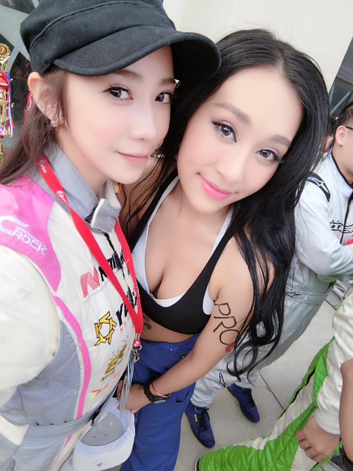 揭秘台湾最性感女车手:火辣身材完爆柳岩
