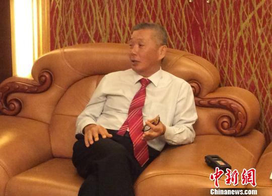 广州台协新任会长王治中：对继续在大陆投资充满信心 郭军 摄