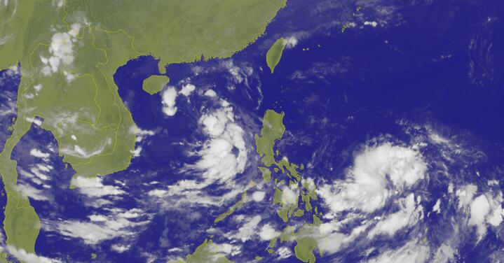 台湾气象专家预测：菲律宾热低压最快今天成台风。（图片来源：台湾《联合报》）