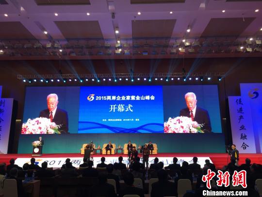 2015两岸企业家紫金山峰会南京开幕