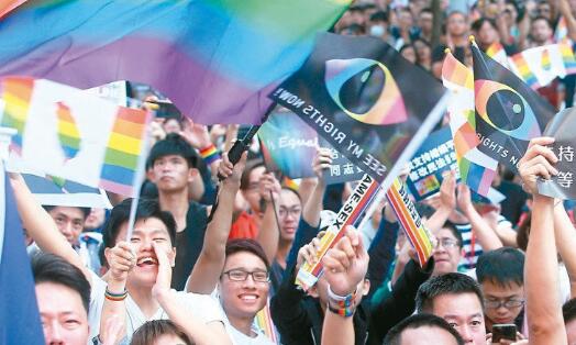 民调显示：56％台湾民众反对同性婚姻纳入民事条例
