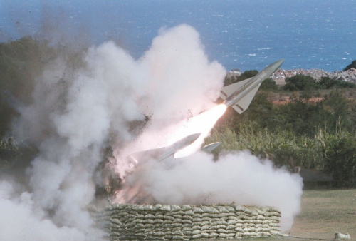 鹰式防空导弹（台湾《联合报》资料照片）