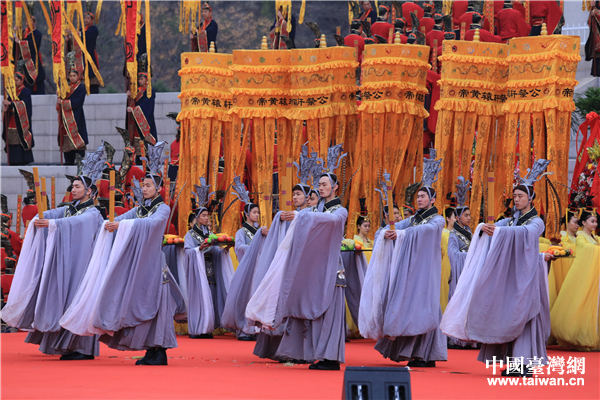 歌舞告祭 中国台湾网 刘莹摄。