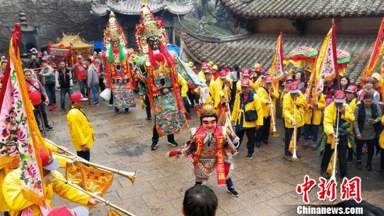 台湾溪北六兴宫首次赴妈祖故里湄洲妈祖祖庙谒祖进香