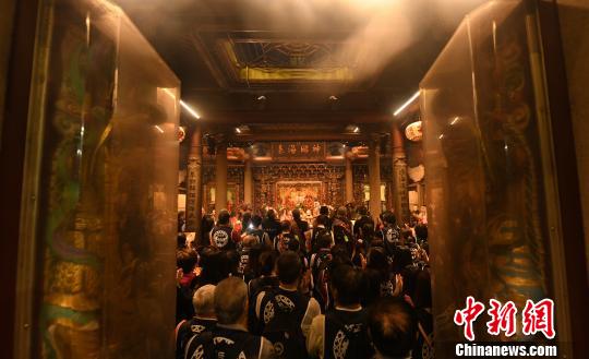百余台湾高雄妈祖信众组团赴“妈祖故里”谒祖进香