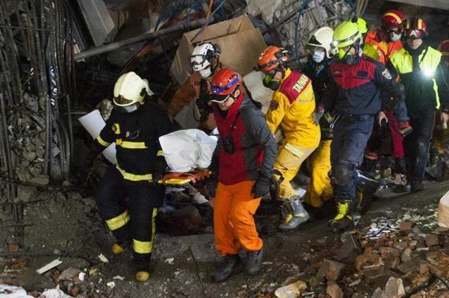 台湾花莲地震发现9名遇难者包含3名大陆籍女性