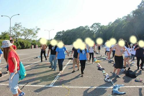 景文科技大学4个科系,日前在西湖渡假村举办联合迎新,传出竟强迫大一新生男生脱内裤、女生脱内衣的荒唐事件。(图片来源:台湾《联合报》)