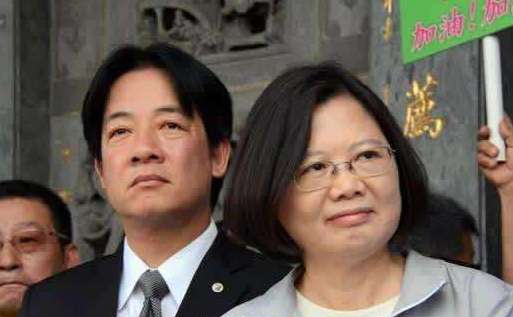 蔡英文与赖清德一样